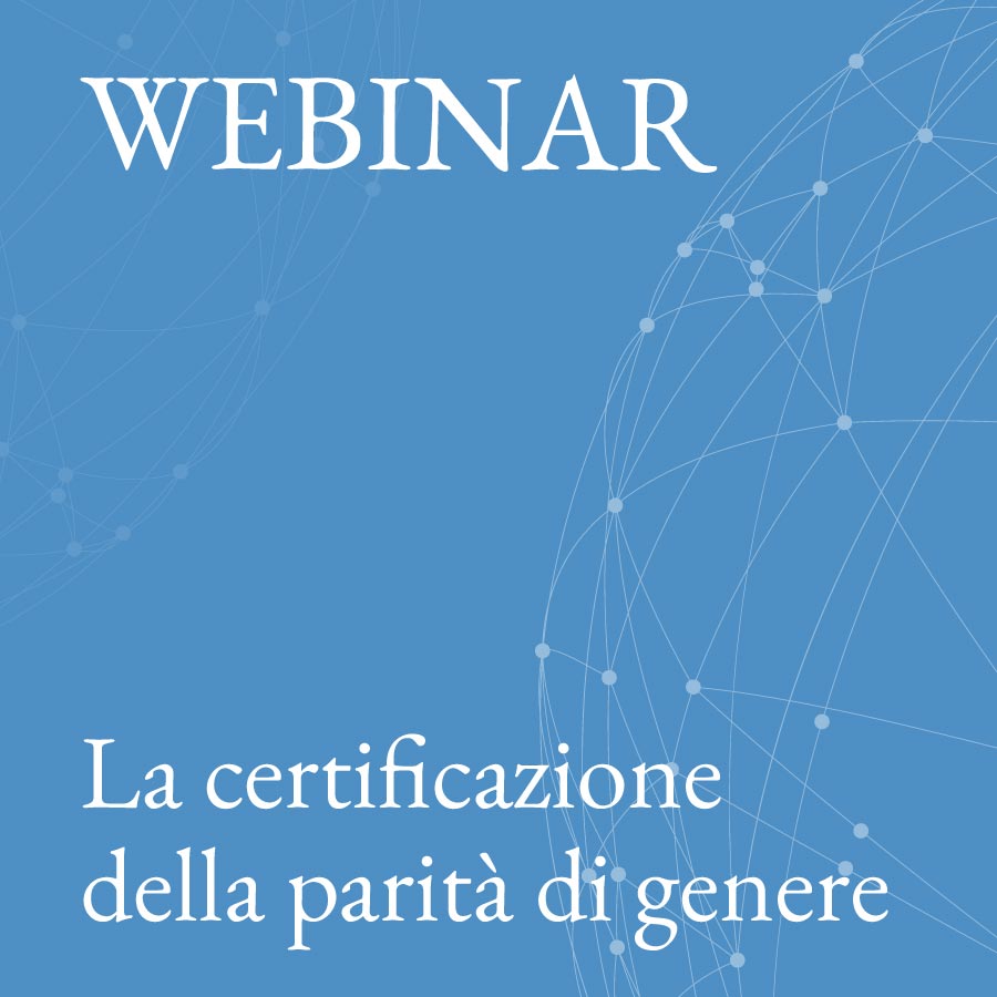 La Certificazione della parità di genere